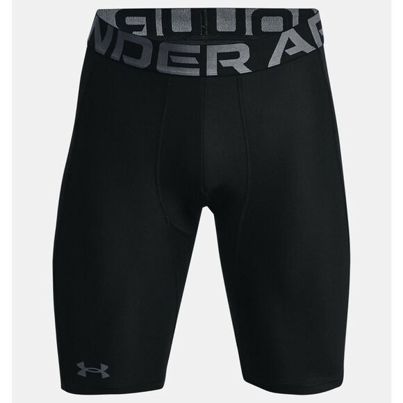 Under Armour 1362450 001 Men's Sz Small Black Heatgear Vent Compression Shorts - Picture 5 of 5